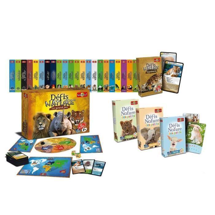 Jeu de cartes BIOVIVA - Défis Nature - Incroyable planète Terre
