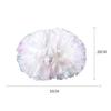 1pcs Rainbow Colorful Flower Ball Cheerleader Flower Ball Handle Rainbow Orange Single Suit