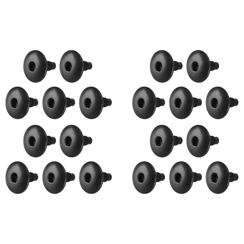 20Pcs M6 Roof Rack Holes Blanking Screws Bolts With Washers WHT006148 Fit for Renault Trucks Trafic Fiat Talento Nissan NV300