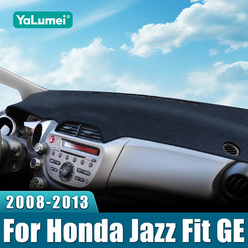 Car Dashboard Cover For Honda Fit Jazz MK2 2008 2009 2010 2011 2012 2013 GE6 GE7 GE8 GE9 Dash Sun Shade Mat Pad Accessories