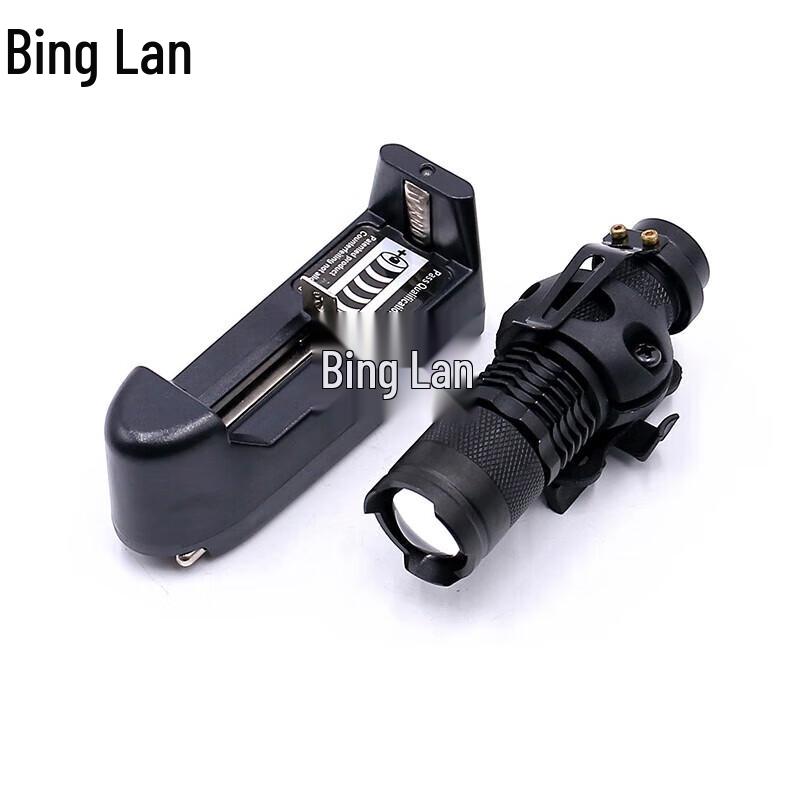 Bing Lan Tactical Helmet Mount LED Flashlight