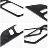JeCar Carbon Fiber Interior Door Handle Trim Fit for Ford Mustang 2015-2024 Interior Accessories