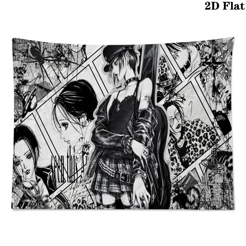 nana Wall Tapestry Aesthetic Wall Hanging Printed Fabric Blanket Decorative Tapestries for Bedroom Living Room Home Decor