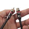 0.3m/1Ft RCA Phono Extension Cable 1 RCA Female To 1 RCA Male Audio Video Cable Cord Wire Line For DVD Players