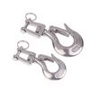 304 Stainless Steel Trigger Clevis Swivel-Eye Lifting Snap Tone Hook Wire Rope Lifting Hook With 150/ 350/650Kg Loading Capacity