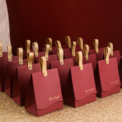 1Pcs Kreative Hochzeit Begleitung Hochzeit Süßigkeiten Handheld Geschenk Boxen für Party Hochzeit