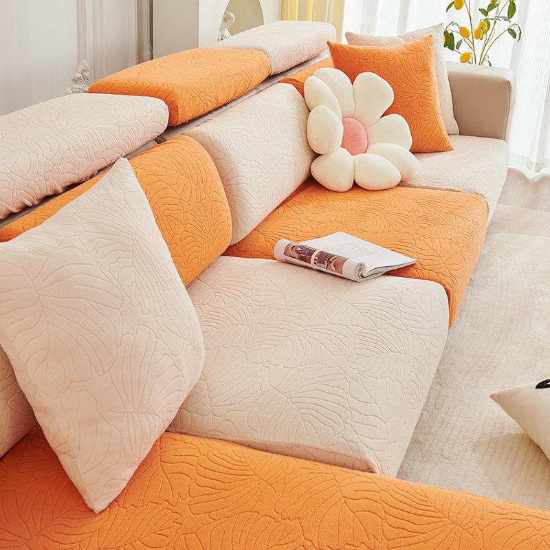 Sofa Cover All-inclusive Universal Anti-cat Scratch Sofa Cushion Cover Cover Simple Modern Elastic Sofa Hats Thickened