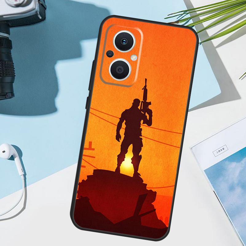 Camo military Army Cover For OPPO Reno 12 F 13F 14F 11F 10 11 13 14 Pro 7 8 Lite OPPO Find X9 X5 X6 X8 Pro Case