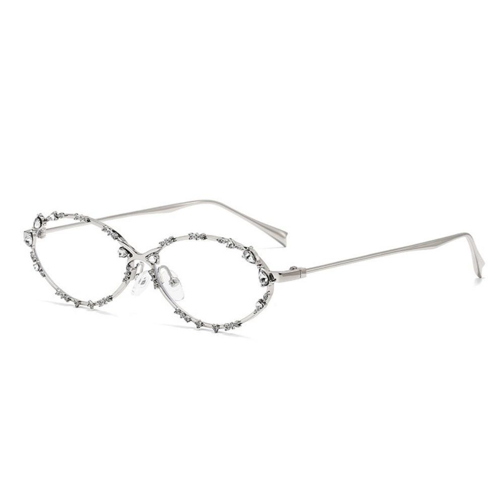 Punk Oval Sunglasses Retro Men Sun Glasses Trendy Diamond Women Sunglasses  Gift