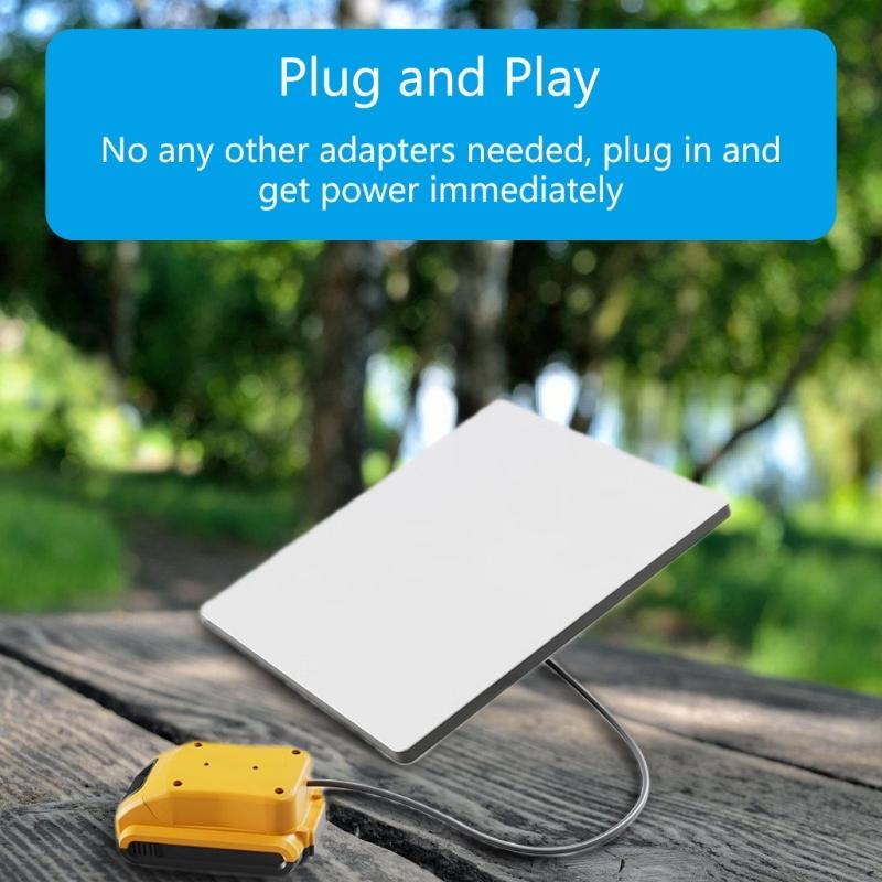 Portable Power Solution for Mini Antennas Using 18V/20V Battery for Home Projects and Field Work