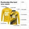 Men's Long Sleeve Athletic Jersey, Lightweight Sports Shirt, Quick Dry Top for Training & Team Sports