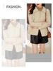 Baumwollgepolsterte Jacke für Damen 40-50: Stilvoller Petite Kurzmantel, lässiges leichtes Oberteil für Herbst/Frühling/Sommer.