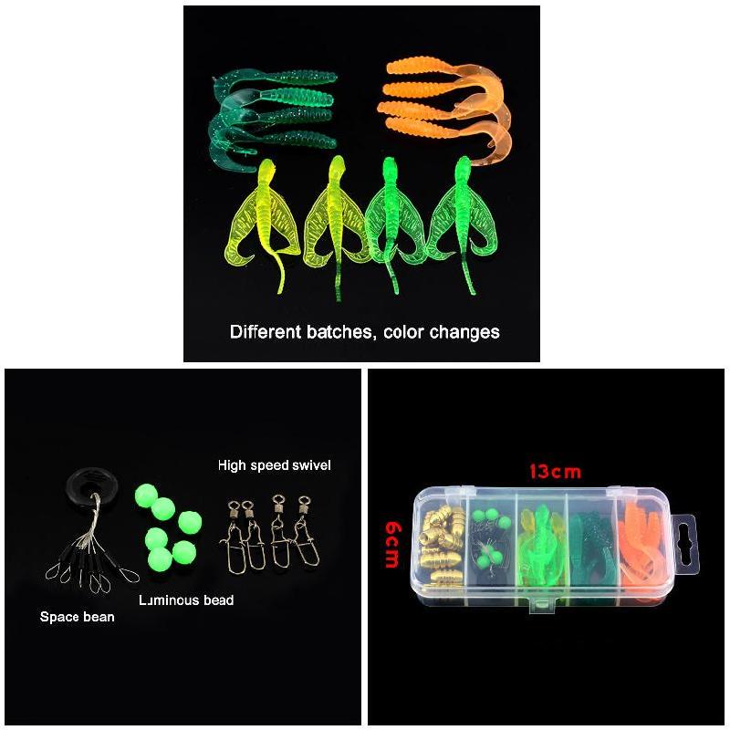 Buy Substantial Lure Hooks Soft Baits Fishing Bullets Copper Fishing