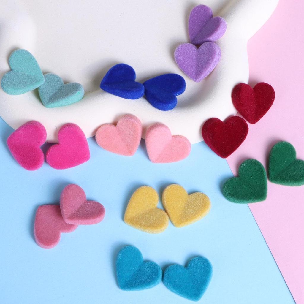 Korean Style Heart Hair Clips & Phone Case Accessories