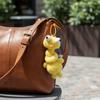 Flexible Structure Long Neck Stuffed Doll Twistable Animal Key Chain  Backpack Accessory