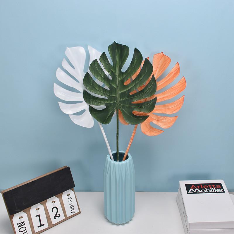 Liebm Deliciosa Monstera Leaf Decor Artificial Plant For Home Display Office