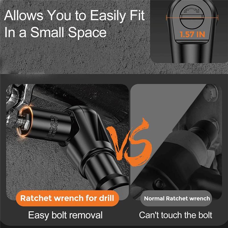 

A95I-Offset Extension Wrench Impact Torque Wrench Precision Pointer Hand Tools Mechanical Workshop Car Repair Tool