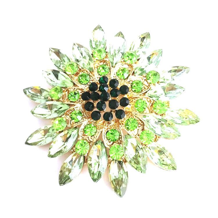 Big Daisy Flower Brooches Easy To Use Eye Catching Design