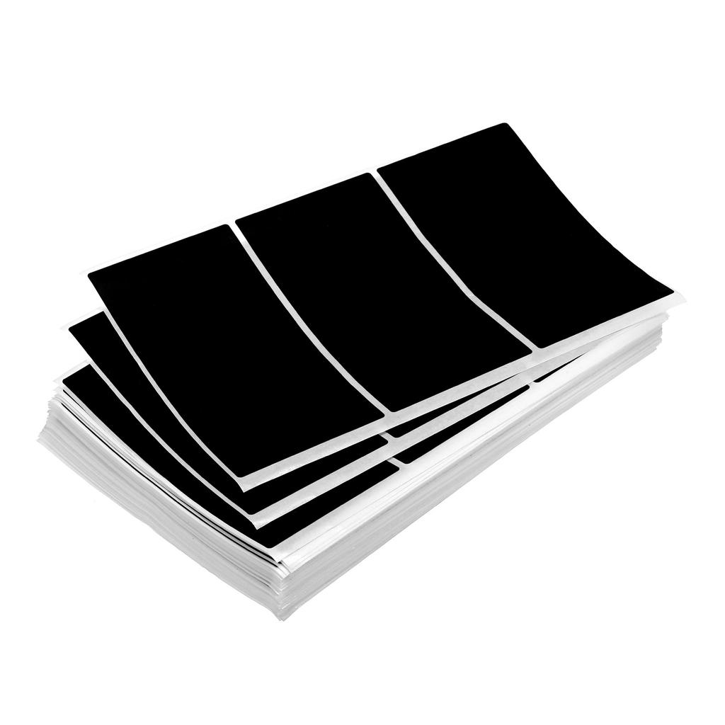 100Sheets Colored Rectangle Stickers Color Code Sticker 102x51mm Self Adhesive Colored Labels Stickers for Folder Jar Drawer