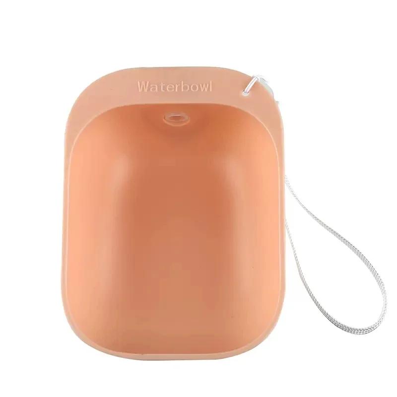 

NEW Dog Travel Water Bottle Portable Pets Water Bottle Drinking Water Feeder for Dog Cat Outdoor Water Bowl Bottle Pet Supplies 1PC рожевий