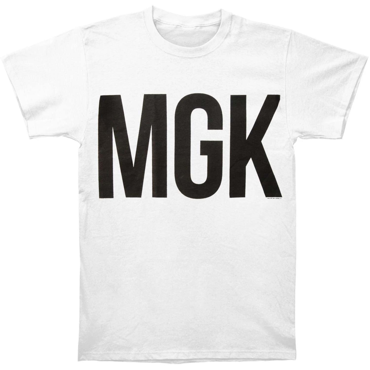 Мужской Machine Gun Kelly (Музыка) Футболка с принтом  Пули  XXX-Large Белая 3XL