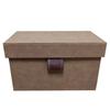 Leather Storage Box Clothes Organizer Boxes Large Accessory Organization Case Luxury Bedroom Closet Organizing Cases Furniture