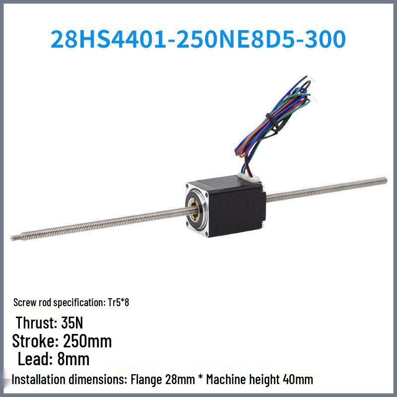 Stepper Motor Linear Reciprocating Telescopic Screw (20/28/35/42/57 Sizes)