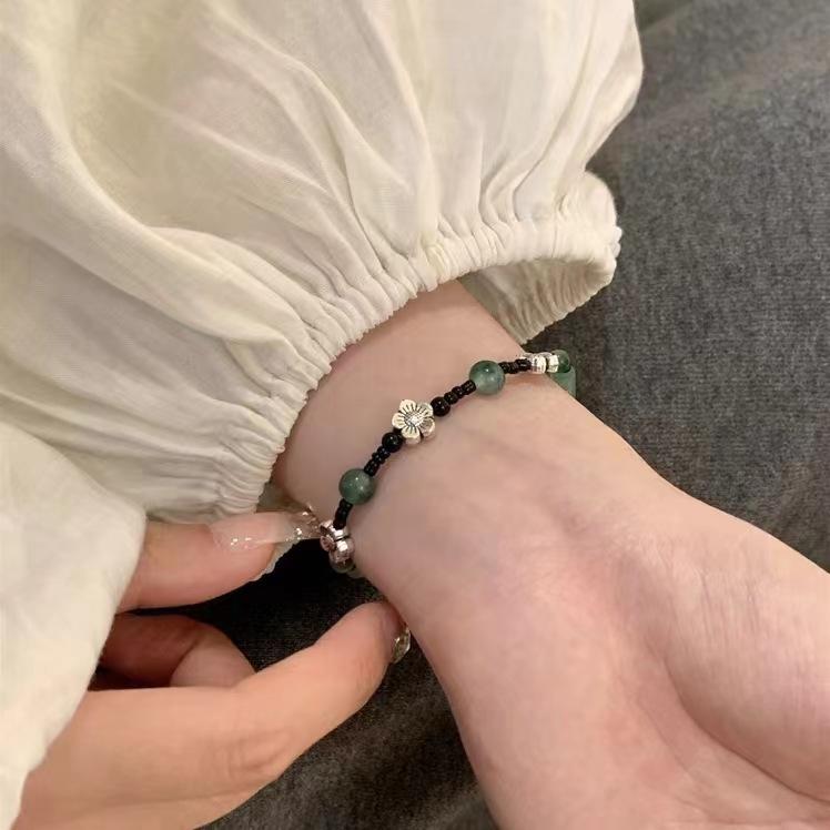 New Chinese-style Beaded Bamboo Bracelet Design, High-end Bracelet, Exquisite Antique Zen Hand Jewelry