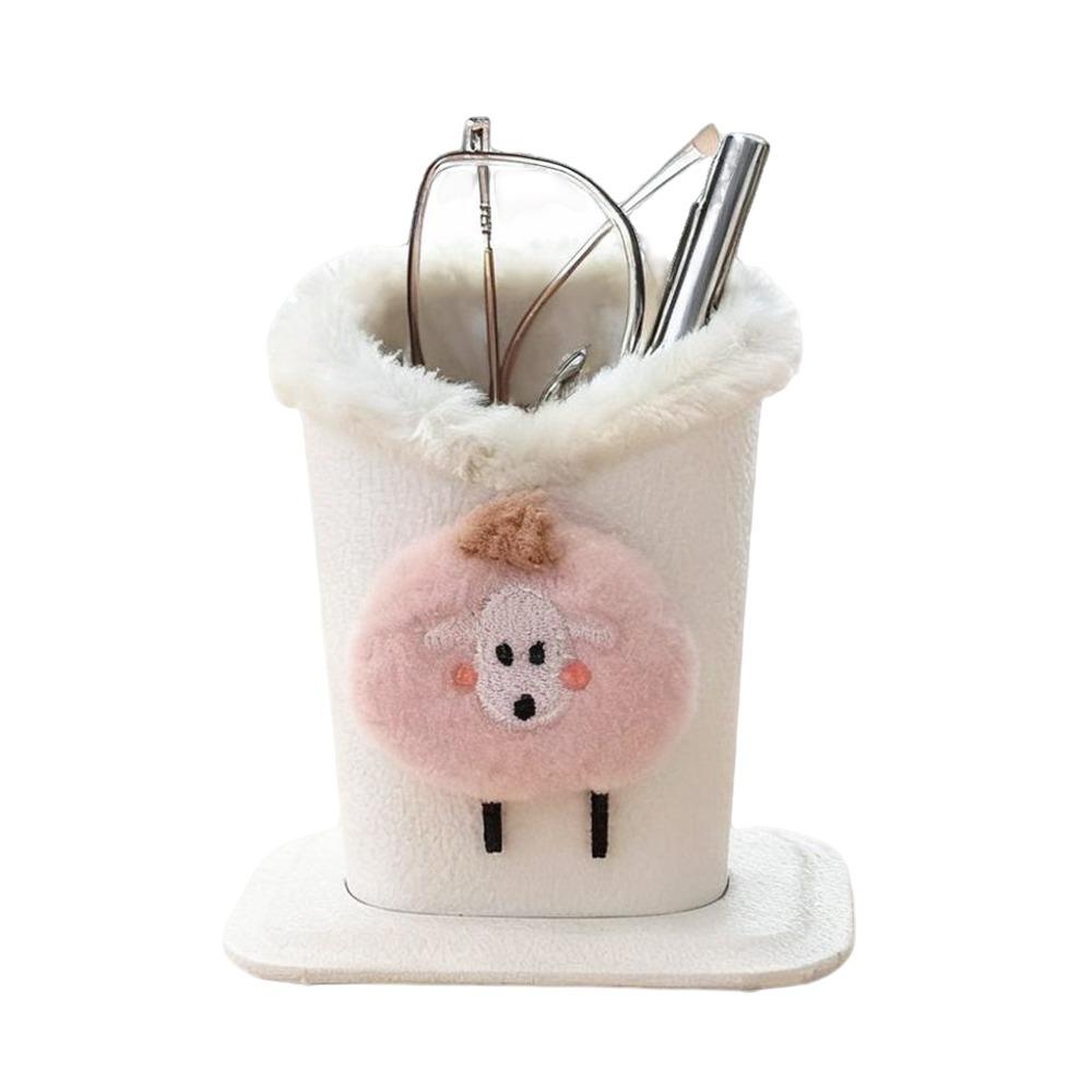 Plush Eyeglass Stand Leather Glasses Shelf Fashion Sunglass Holder  Sunglass