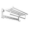 TLXT Bathroom Towel Rack with Hooks