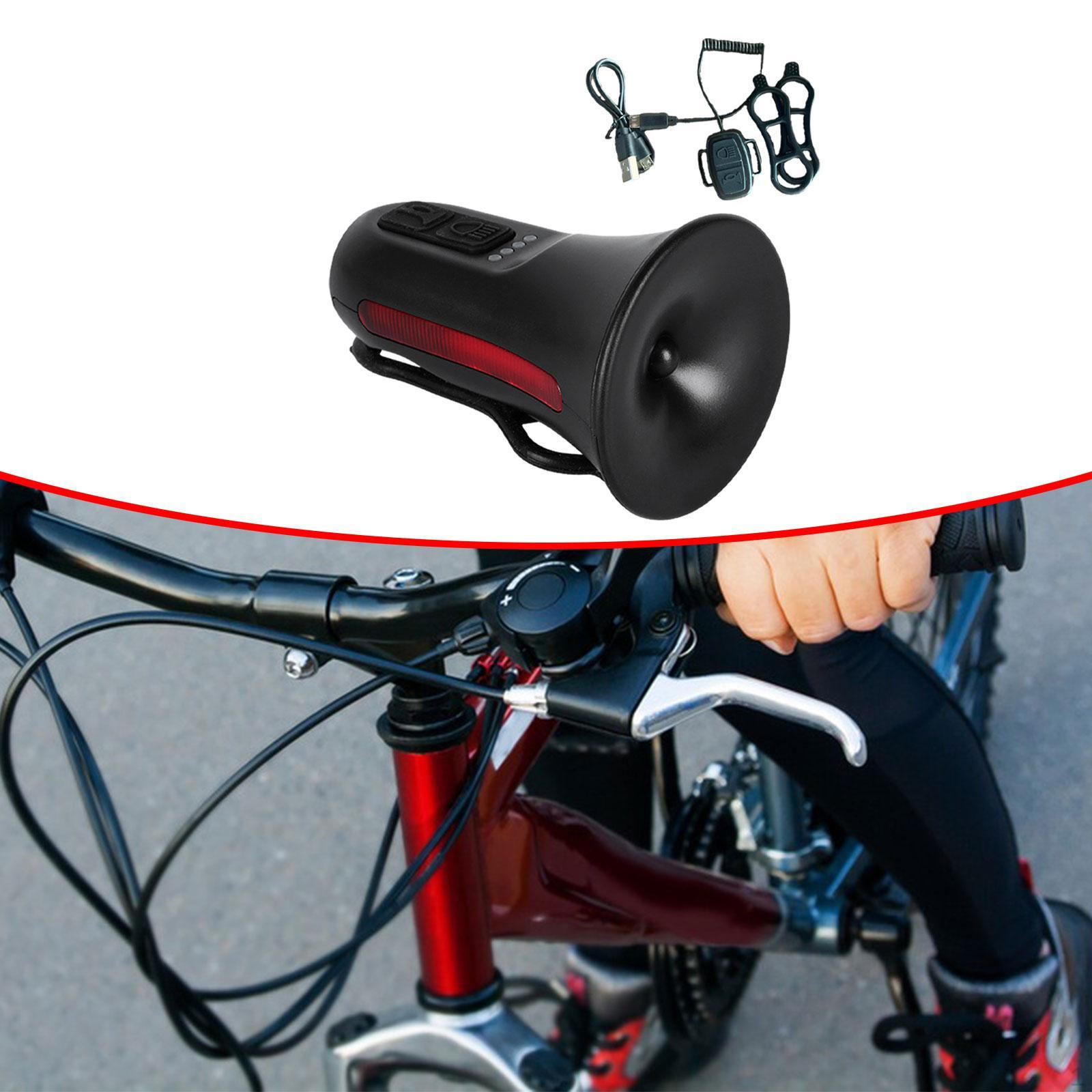 

Электрический велосипедный гудок с боковым светом, водонепроницаемый, для взрослых и детей, для езды на велосипеде, для руля, легко With Cord Control