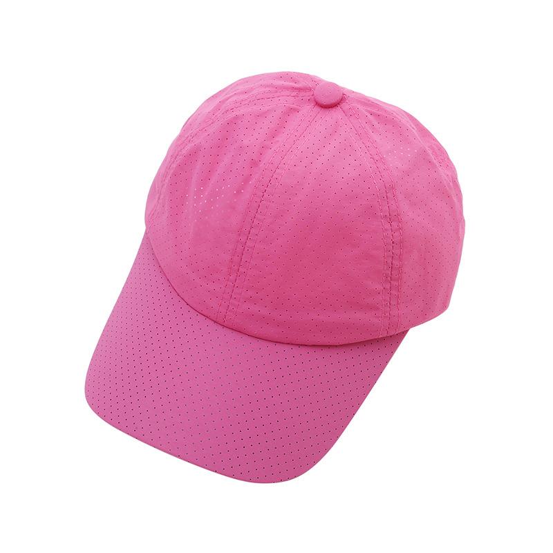 Dry Quickly Sun Cap Woman Outdoors Casual Sport Hat Men Big Size Baseball Cap 60-65cm Adjustable Sun Visor Cap Peaked Cap