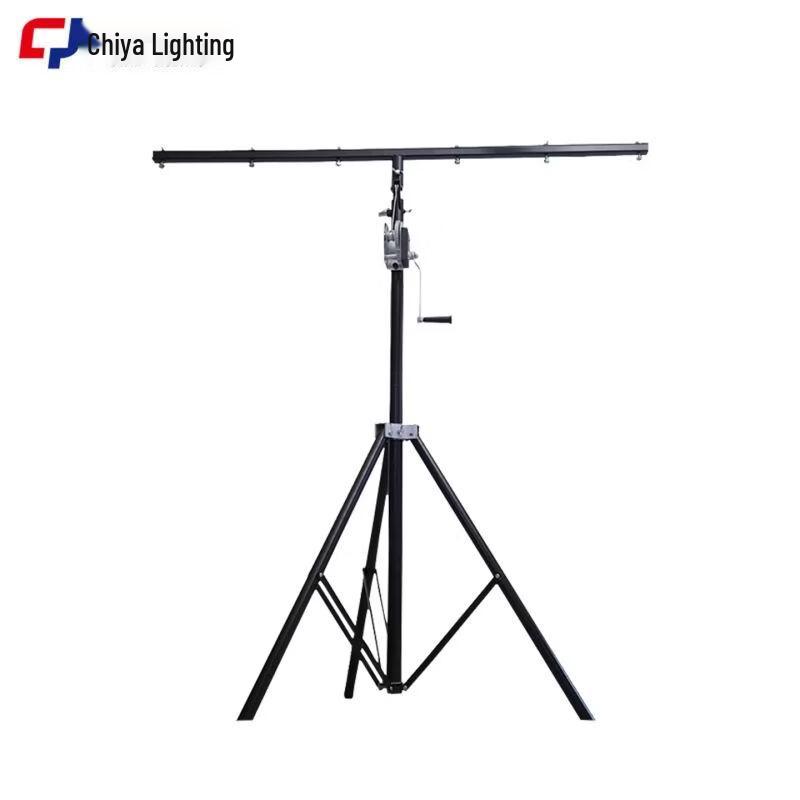 LED Par Light Hand Crank Tripod Stand