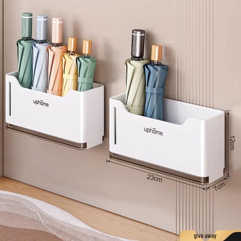 Magnetic Umbrella Stand with Drip Tray