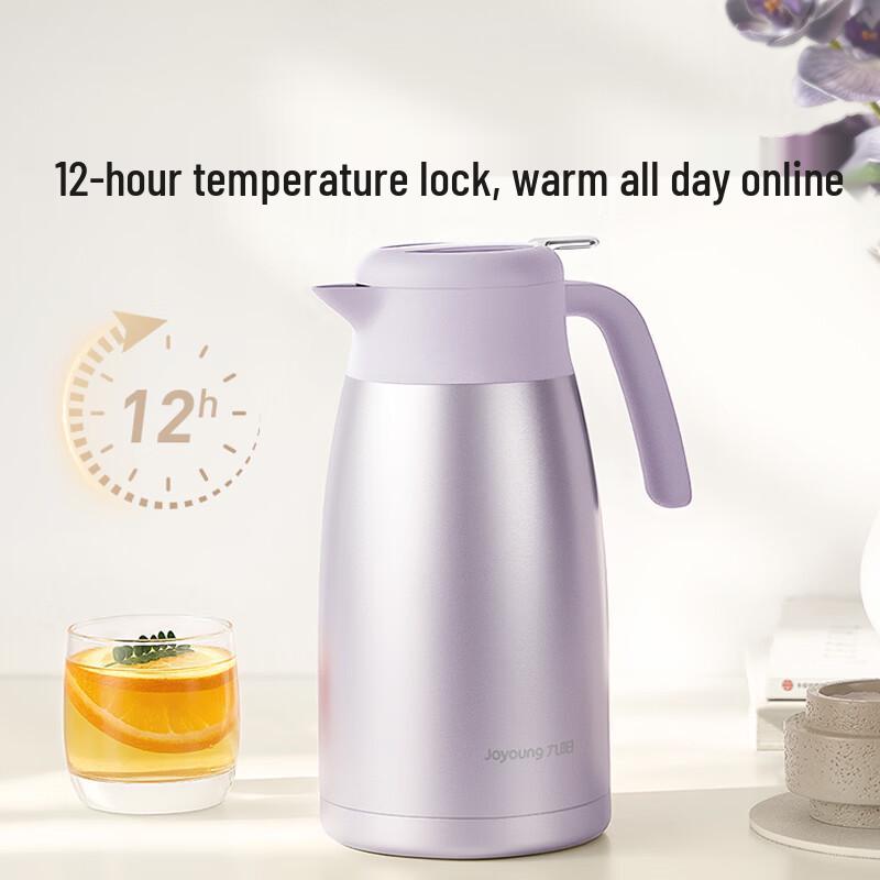 Joyoung 2L Pure Titanium Vacuum Insulated Thermos Pot