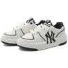 MLB Chunky Liner New York Yankees White Black Sneakers 3ASXCA12N-50WHS