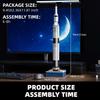 846PCS Building Blocks Space Rocket Toy Model Semi-transparent Educational Toys Compatible Others Bricks Sets Christmas Gifts