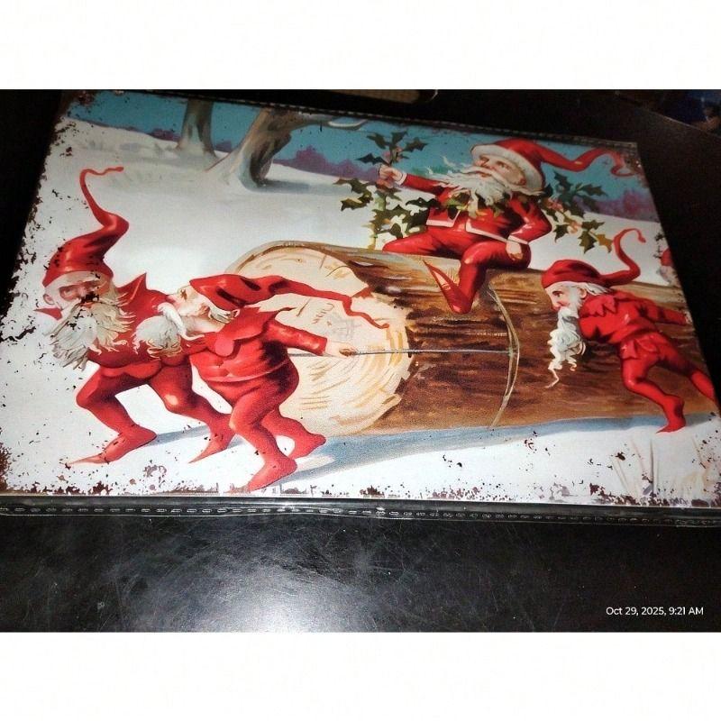 Vintage Metal Tin Wall Poster Sign 20x30cm