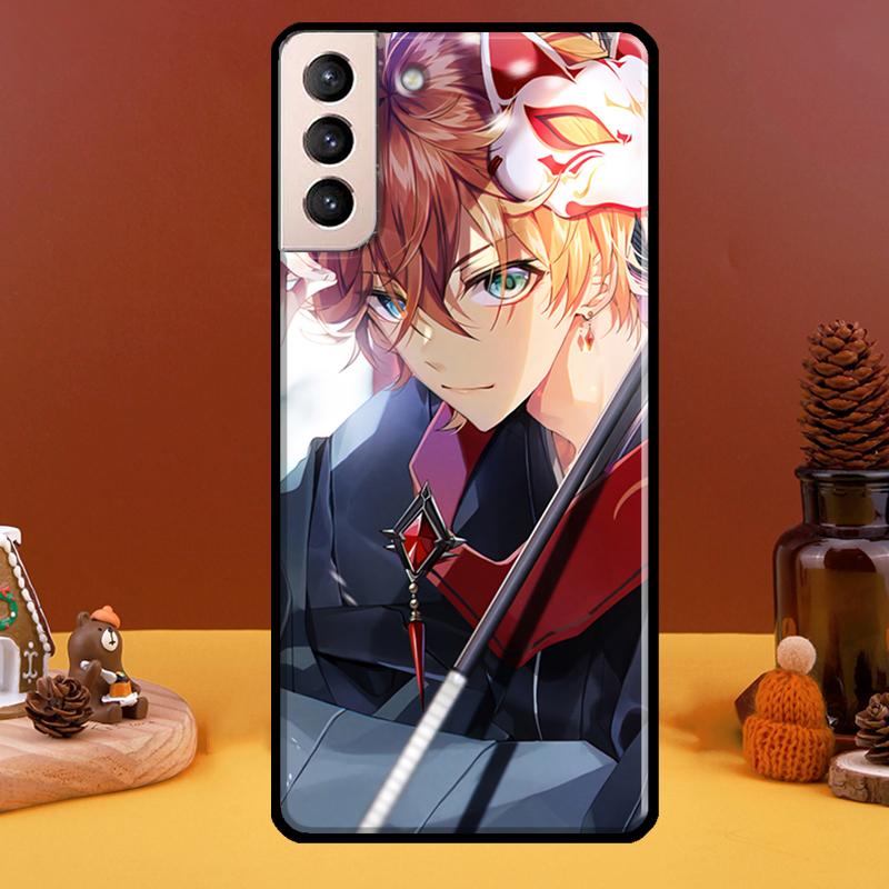 Tartaglia Genshin Impact Phone Case For Samsung Galaxy S21 S22 Ultra Note 20 S8 S9 S10 Note 10 Plus S20 FE Fundas