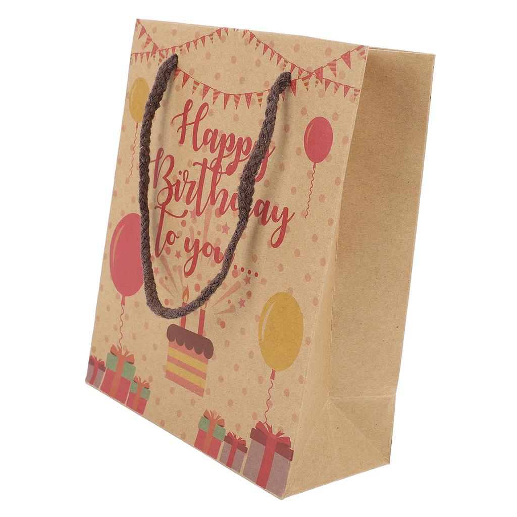 12pcs Birthday Gift Bags Cute Large Capacity Party Favor Bags Gift Favor Bags with Handle for Kids Girls