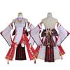   Yae Miko Cosplay Costume Guuji Yae Fancy Outfits Guuji Full Set Guuji Yae Dress Headwear Game Suit
