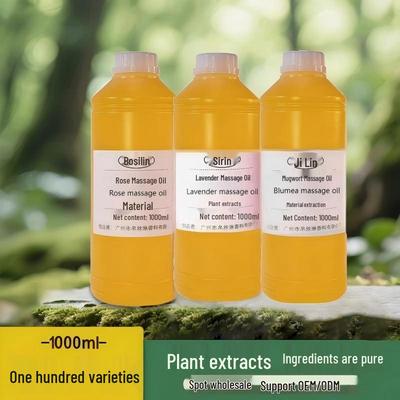 Mugwort Ginger Rose Lavender Gua Sha Massage Oil for Meridian Clearing & Tuina