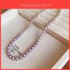 Collana di Perle Francese Vintage Stile Geometrico Per Donna Elegante Accessorio Gioiello