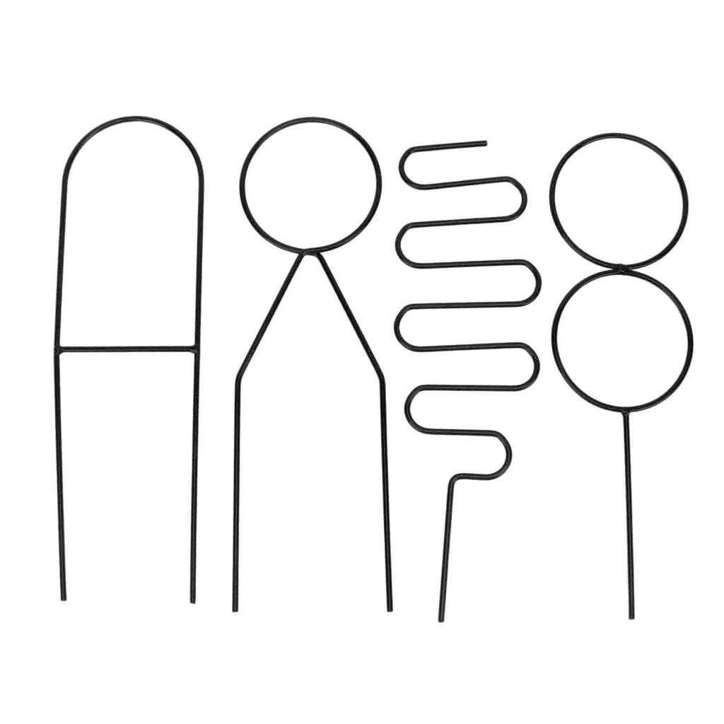 Plant Trellis for Indoor Climbing Plants Houseplant Outdoor Garden Potted Plants Metal 4 Patterns