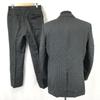 MEN’S BA-TSU Stripe Suit Set Up Men’s M Dark Gray(USED)