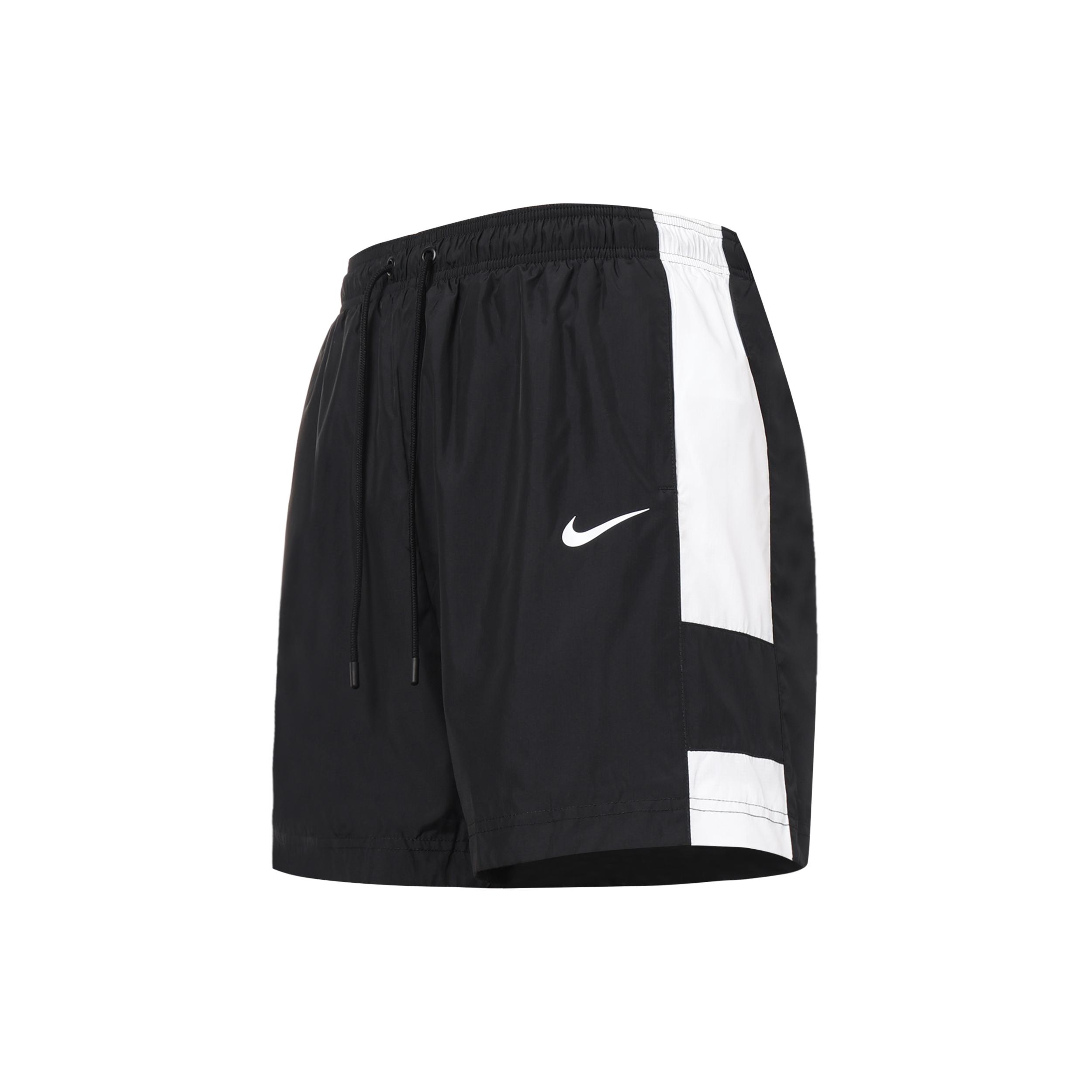 

New Nike Sportswear Women s Shorts Black/White CZ9742-010 S