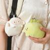 Highly Plush Squishy Cartoonish Creature Soft Bolster Dino Sheep Penguin Filled Figure Tiny Charm Tote Keychain Xmas Birth Day Surprise