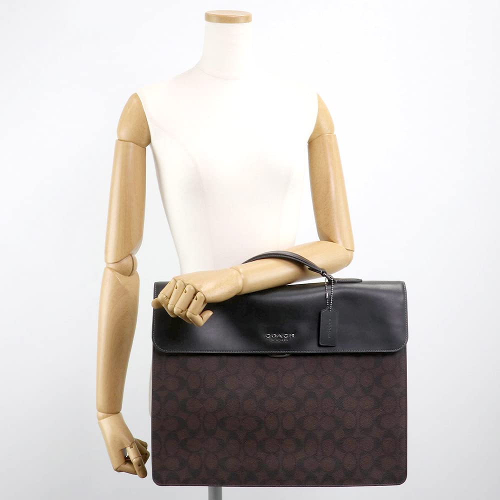 Shoulder Bag Briefcase C9827 QBAE4 2way A4 Compatible Signature [Coach] Men's [item]