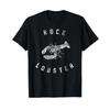 Rock Lobster T Shirt Vintage Washed Slightly Fashion Top For Everyday Wear Casual Stylish Comfortable Homme Graphic Unisex