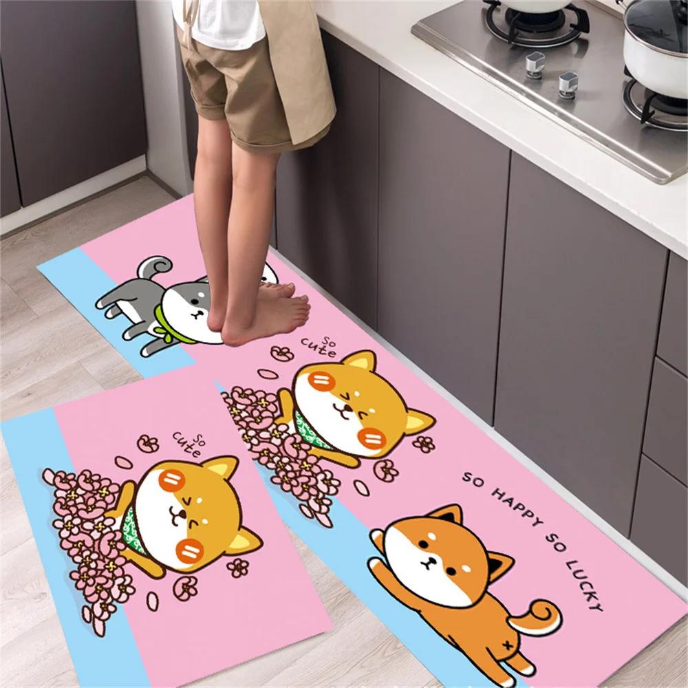 Kitchen Mat Carpet In The Bedroom Doormat Entrance Door Bathroom Rugs Super Absorbent Floor Mat Bedroom Floor Toilet Home Decor